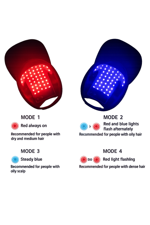 Casque LED Capillaire Pro™ | Stimule la Pousse et Renforce Vos Cheveux