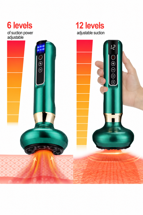 Body Sculpt Pro™ | Anti-Cellulite Chauffant à Ventouses Électriques